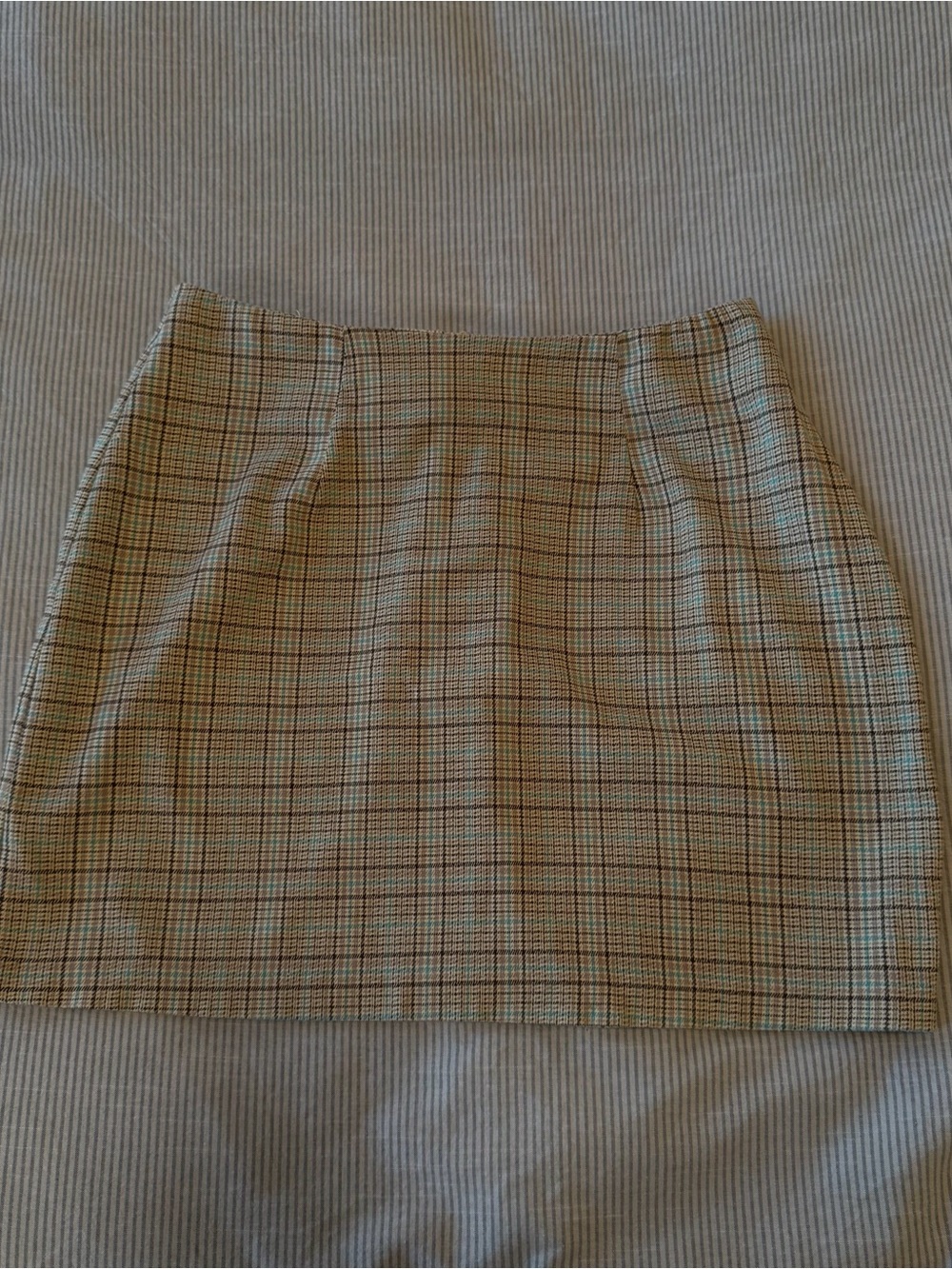 Vintage Plaid Mini Skirt